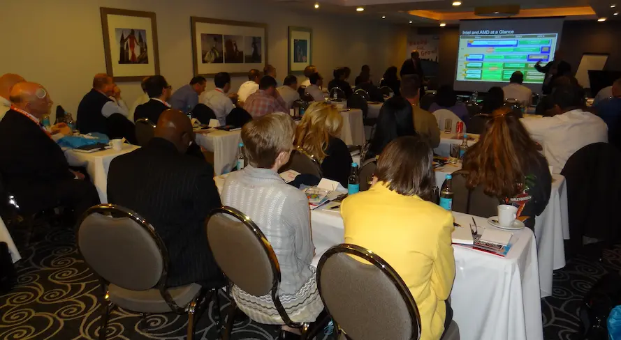 Members at a Sales Meeting