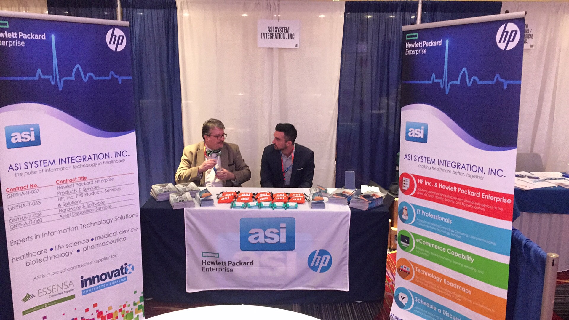 Members at a conference table